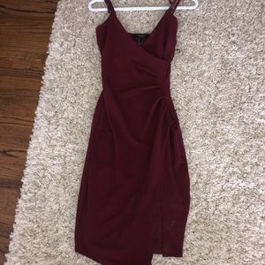 Burgundy Dress